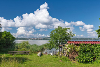 Seefelden 0167-2024, Idylle am Seeufer