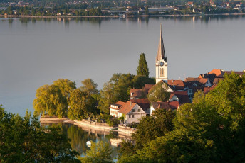 Berlingen 0059-2011, Blick auf Ort und Untersee