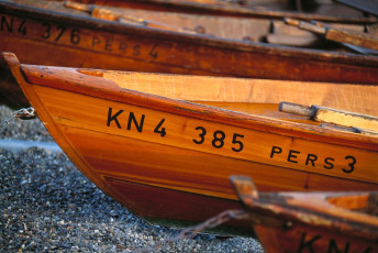 Bodman, Altes Holzruderboot