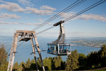 Bregenz 0487-2010, Pfänderbahn an der Bergstation