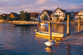 Ermatingen in der Morgensonne