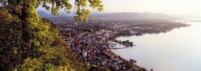 Bregenz, Blick auf die Bucht