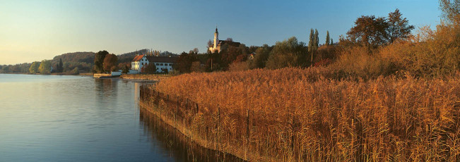 Maurach, Birnau im Abendlicht