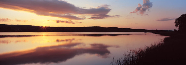 Radolfzell, Sonnenaufgang Mettnau