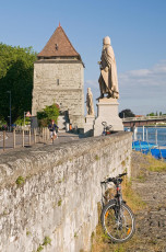 Konstanz 019-2008, Pulverturm am Rheinufer