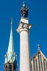 Konstanz 093-2008 B, Mariensäule am Münster