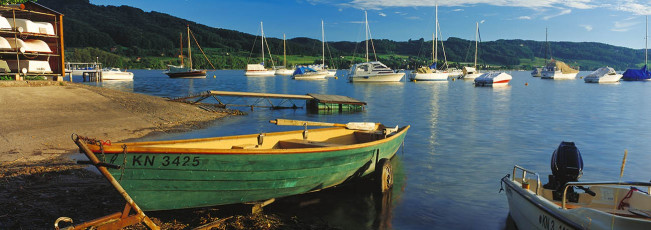 Wangen, Boote und Schweiz