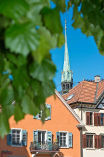 Konstanz 0766-2013, Blick Wessenbergstrasse östlicher Münstert