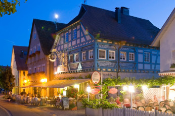 Hagnau 282-2008 C, Paulis Keltenschenke bei Nacht