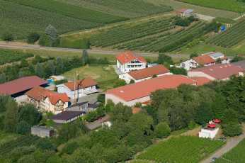 Hagnau 329-2008, Luftaufnahme Gewerbegebiet