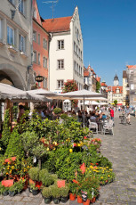 Lindau 0898-2011, Fußgängerzone Maximilianstraße