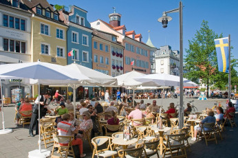 Konstanz 066-2008 C, Cafe an der Marktstätte