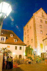 Markdorf 0512-2008 C, Bischofsschloss bei Nacht