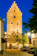 Markdorf 0522-2008, Hexenturm bei Nacht