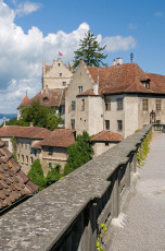 Meersburg 177-2008 B, Schlossterrasse und Alte Burg