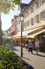 Meersburg 218-2008, Seepromenade beim Gredhaus
