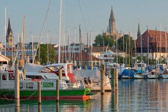 Konstanz 0521-2012, Jachthafen, Münster und Konzil