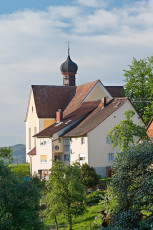 Meersburg 0806-2012, Wallfahrtskirche Baitenhausen im Frühling