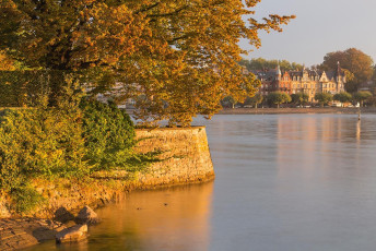 Konstanz 0826-2013, Herbstlicher Blick zur Seestraße