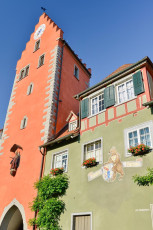 Meersburg 1175-2013, Obertor und Hotel Bären