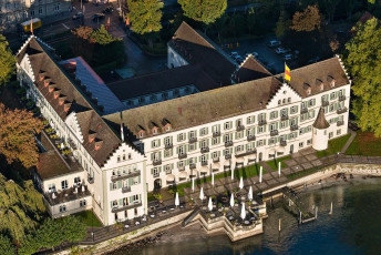 Konstanz 0860-2013, Luftaufnahme Inselhotel