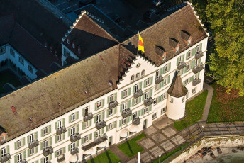 Konstanz 0862-2013, Luftaufnahme Inselhotel