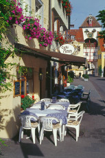 Meersburg, Restaurant vor dem Unterstadttor HOCH