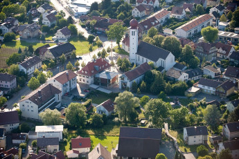 Kressbronn 0130-2009, Luftaufnahme Ortskern
