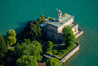 Langenargen 0009-2008, Luftaufnahme Schloss Montfort