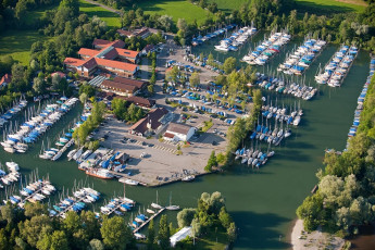 Langenargen 0020-2008, Luftaufnahme Segelhafen Gohren