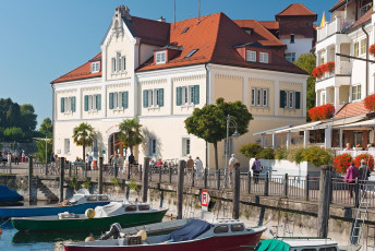 Langenargen 0459-2012, Zollhaus am Hafen