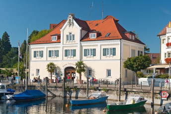 Langenargen 0461-2012, Zollhaus am Hafen
