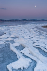 Reichenau 0457-2012, Eisformationen am Niederzeller Ufer mit Vol