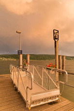 Reichenau 0707-2013, Gangway und Glocke an der Lände Mittelzell