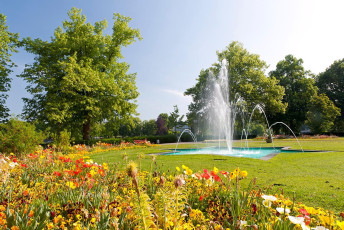 Lindau 0780-2011, Sternenbrunnen im Stadtgarten