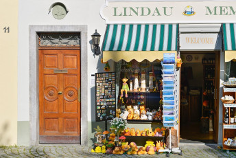 Lindau 1129-2013, Andenkenladen Fischergasse