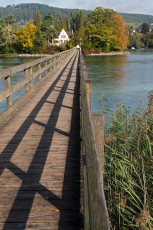 Stein am Rhein 0159-2012, Insel Werd im Herbst