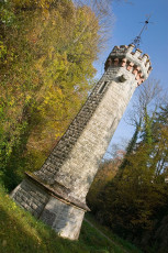 Überlingen 0238-2007 HDR-C, Entlüftungsturm Stadtgarten