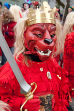 Überlingen 0971-2010, Fasnet Sonntagsumzug im Dorf