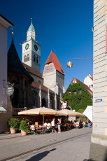 Überlingen 1215-2010, Kronengasse mit Münster