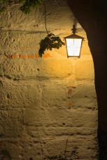 Überlingen 1851-2015, Laterne am Gallerturm bei Nacht