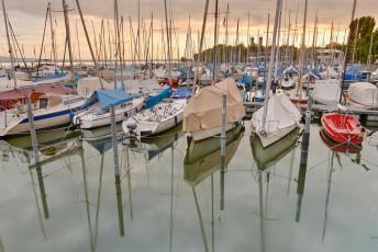 Friedrichshafen 1159-2015, Abendstimmung im Württembergischen Y