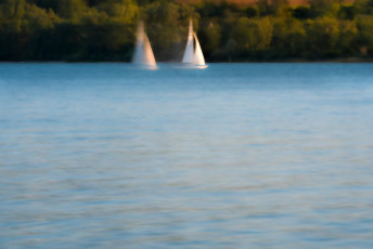 Mainau 1588-2015 DB, Segelboot vor dem Südufer