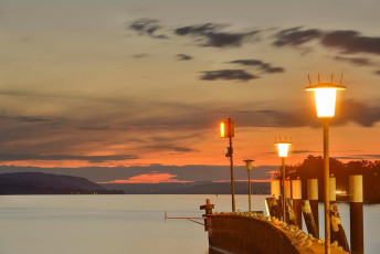 Meersburg 1373-2014, Luftaufnahme Strandbad und Therme