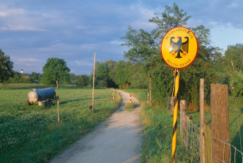 Öhningen, Grenzübergang zur Schweiz