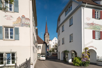 Radolfzell 0270-2015, Obertor und Münster