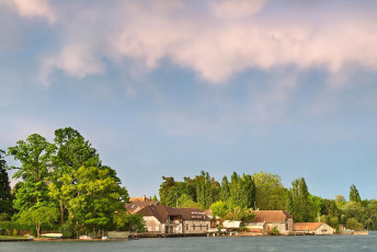 Reichenau 0711-2013, Abendwolken und Gewitter über dem Mittelze