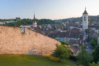 Schaffhausen 008-2006, Blick auf Altstadt