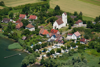 Seefelden 0017-2010, Luftaufnahme Dorfkern