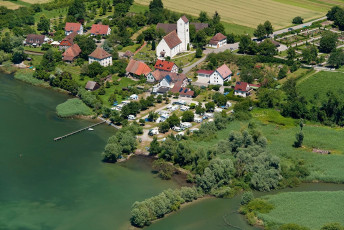 Seefelden 0019-2010, Luftaufnahme Dorfkern.NEF